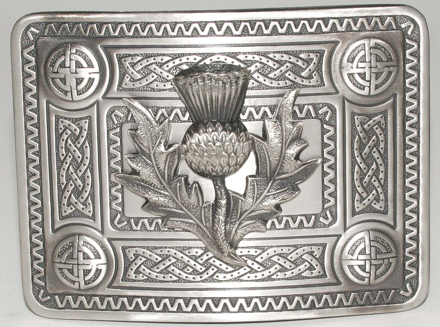 Celtic Knot Thistle Antique